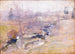 Fin del invierno - John Henry Twachtman — vista de la obra