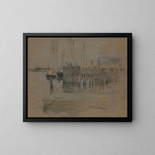 John Henry Twachtman - Gloucester Harbor.webp