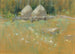 Meules de heno junto a los bosques - John Henry Twachtman — vista de la obra