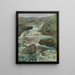 Cascadas Horseneck - John Henry Twachtman — cuadro enmarcado en la pared