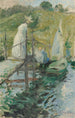 Tarde de verano - John Henry Twachtman — vista de la obra