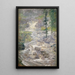 La fuente del arcoíris - John Henry Twachtman — cuadro enmarcado en la pared