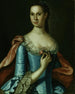 Mme William Carmichael - John Hesselius — artwork view