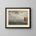 Nueva York desde Governors Island - John Hill — cuadro enmarcado en la pared