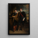 Henry Augustus Berkeley Craven y Keppel Richard Craven - John Hoppner — cuadro enmarcado en la pared