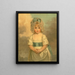 Mademoiselle Charlotte Papendick infantil - John Hoppner — cuadro enmarcado en la pared