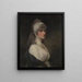 Mrs. Thomas Pechell Charlotte Clavering, who died in 1841 - John Hoppner — framed artwork on a wall