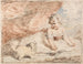 Niño con un perro en las rodillas - John Hoppner — vista de la obra