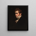 Retrato de un hombre - John Jackson — cuadro enmarcado en la pared