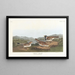 Bruant lapon - John James Audubon — cuadro enmarcado en la pared