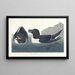 Pequeño Pingüino - John James Audubon — cuadro enmarcado en la pared
