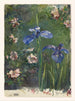de rosas silvestres y iris - John La Farge — vista de la obra
