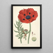 Collectanea botanica Pl23 - John Lindley — cuadro enmarcado en la pared