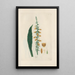 Digitalium monographia Pl09 - John Lindley — cuadro enmarcado en la pared