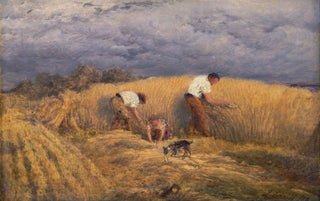 John Linnell - A Finished Study For reaping.webp