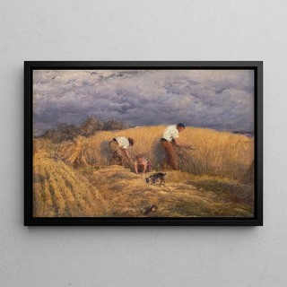 John Linnell - A Finished Study For reaping.webp
