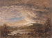 Un paisaje fluvial - John Linnell — vista de la obra