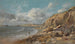 Coastal Scene Painting at Cullercoats near Whitley Bay - John Linnell — artwork view