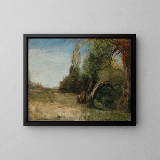 John Linnell - Elm Lane with Bayswater Stream beside.webp