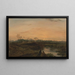 Noche en Bayswater - John Linnell — cuadro enmarcado en la pared