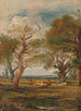 Landscape Painting with Figures - John Linnell — artwork view
