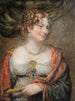 Portrait painting of Anne Law née Towry, 1st Lady of Ellenborough - John Linnell — artwork view