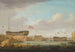 Día de lanzamiento en el muelle de las Indias Orientales Blackwall en el Támesis - John Lynn — vista de la obra