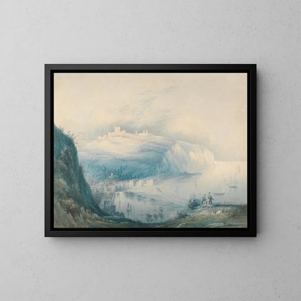 Douvres - John Martin — cuadro enmarcado en la pared
