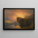 La Ciudad de Dios y las aguas de la vida - John Martin — cuadro enmarcado en la pared
