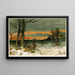 Invierno - John Mazzanovich — cuadro enmarcado en la pared