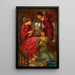 En la época de los días dorados - John Melhuish Strudwick — cuadro enmarcado en la pared
