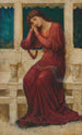 Cuando la tristeza llega en verano - John Melhuish Strudwick — vista de la obra