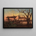Terrains funéraires Chinook - John Mix Stanley — framed artwork on a wall