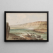 Columbia River embouchure des Deschutes - John Mix Stanley — framed artwork on a wall