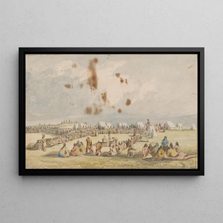 John Mix Stanley - Distribution of Goods to the Assiniboins.webp
