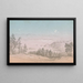 Flathead Lake South - John Mix Stanley — framed artwork on a wall