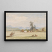 Camp des vainqueurs, Hell Gate Ronde - John Mix Stanley — framed artwork on a wall