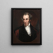 Martin Luther Hurlbut - John Neagle — cuadro enmarcado en la pared