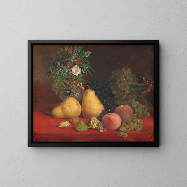 Still life - John O'Brien Inman | O — framed artwork on a wall