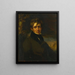 Portrait of a man believed to be poet Thomas Moore - John Opie — framed artwork on a wall