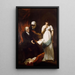 The Angry Father - John Opie — framed artwork on a wall