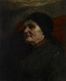 Head study, old woman - John Ottis Adams — artwork view