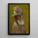 La veuve de Munich - John Ottis Adams — cuadro enmarcado en la pared