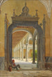 Un claustro italiano - John Peter Kornbeck — vista de la obra