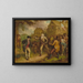 El regreso de Rip Van Winkle - John Quidor — cuadro enmarcado en la pared