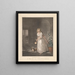 Una Doncella - John Raphael Smith — cuadro enmarcado en la pared