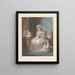 A Married Woman - John Raphael Smith — framed artwork on a wall