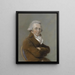 retrato de Daniel Gardner - John Raphael Smith | Cuadro — cuadro enmarcado en la pared
