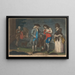 The Prodigal Son Returns Reclaimed - John Raphael Smith — framed artwork on a wall