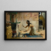 The Funerals of an Egyptian Cat - John Reinhard Weguelin — framed artwork on a wall
